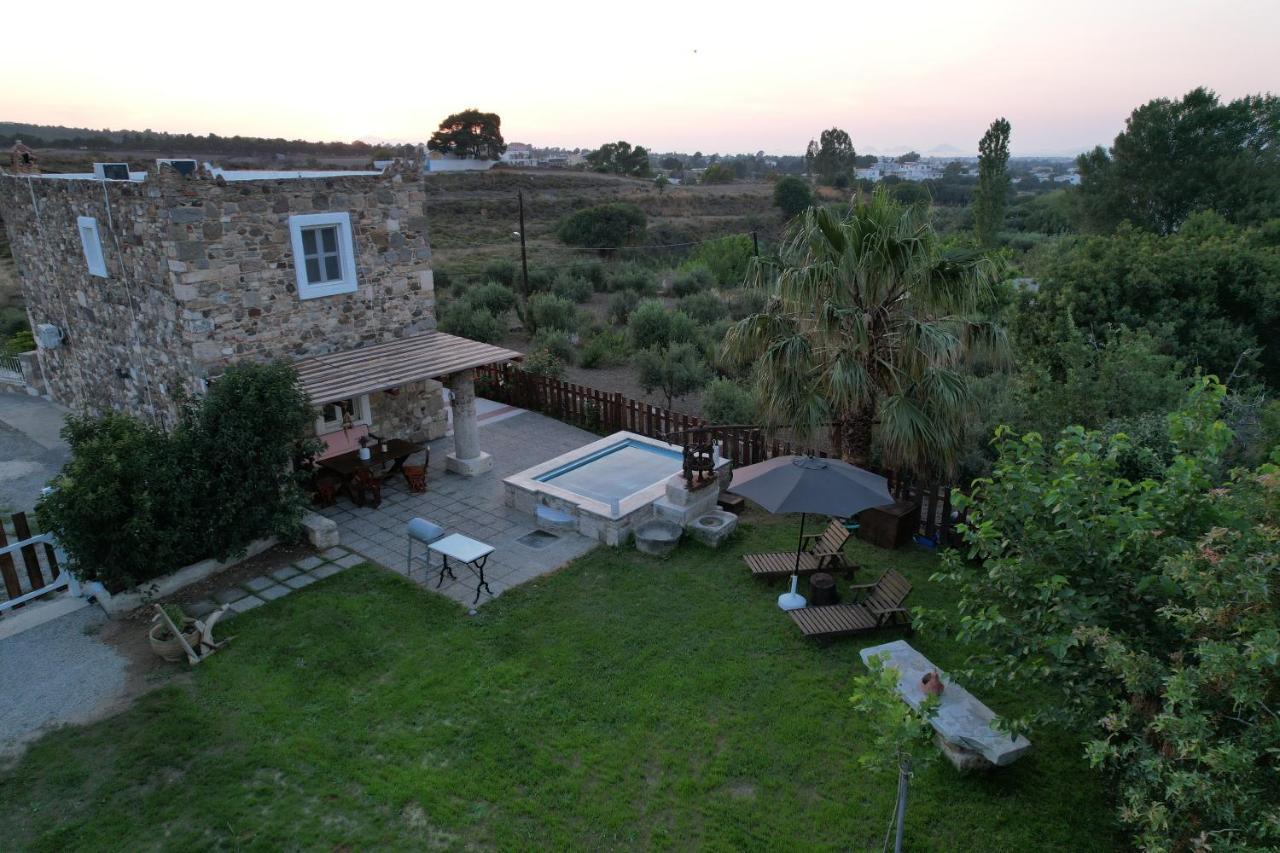 Traditional Kos Villa With Swimming Pool, Lawn Yard And Bbq Buitenkant foto